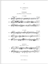 Trios Vl/Vlc/Piano - Volume 1 - MOZART - Partition